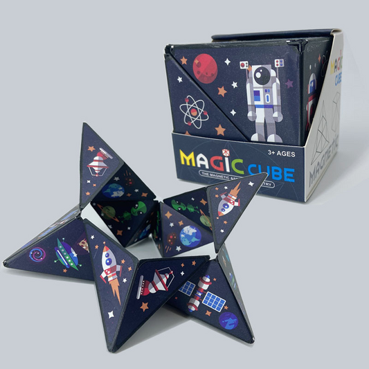 Creative 3D Shape Cube Puzzle – Fun Folding Game for Kids and Adults