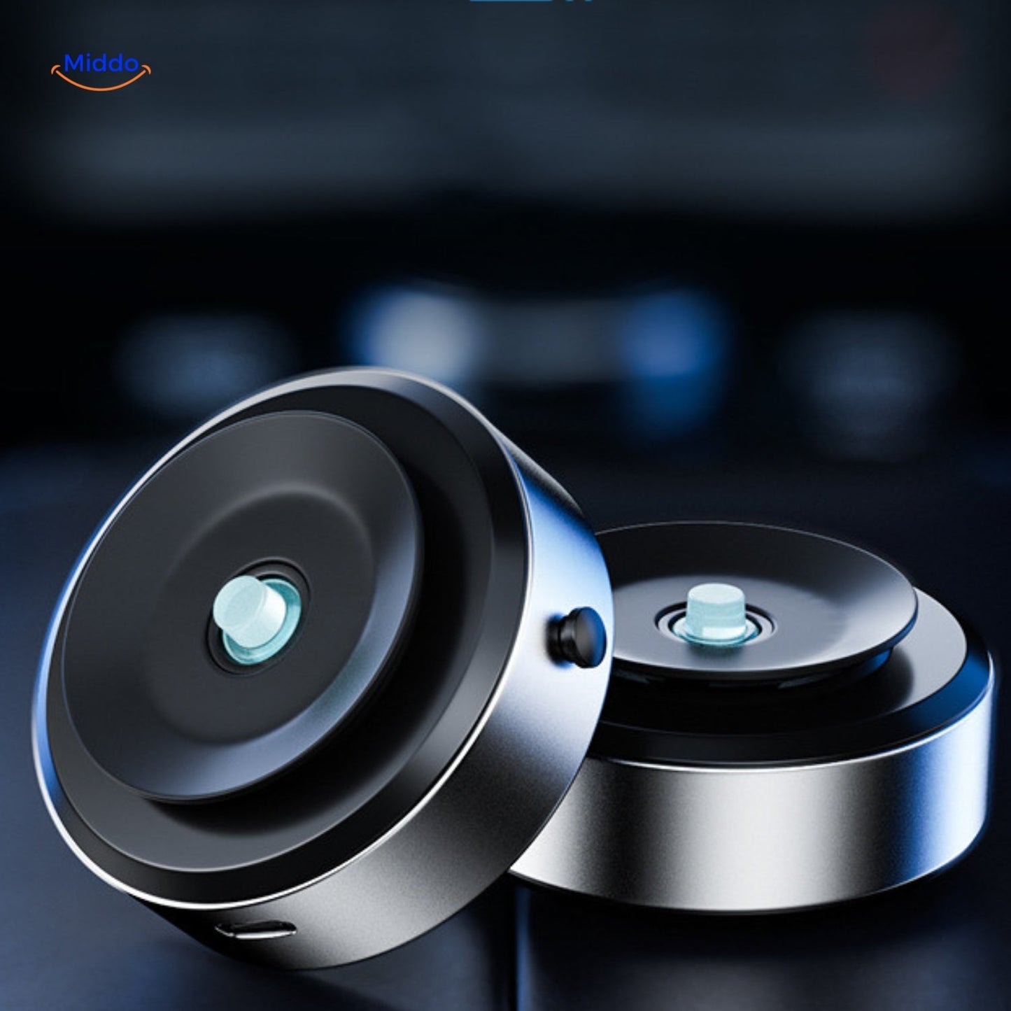 Portable 360° Car Mount with Strong Magnetic Suction for Secure Hold