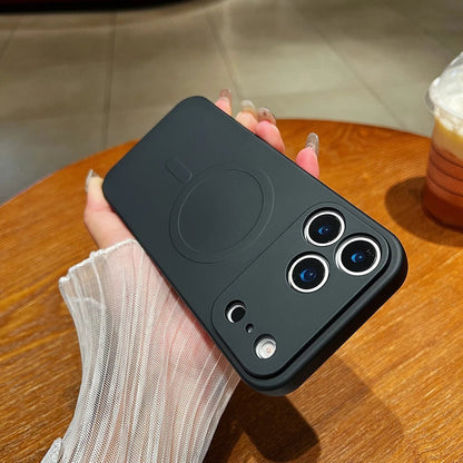 Soft Silicone Magnetic Case for iPhone 17 Series
