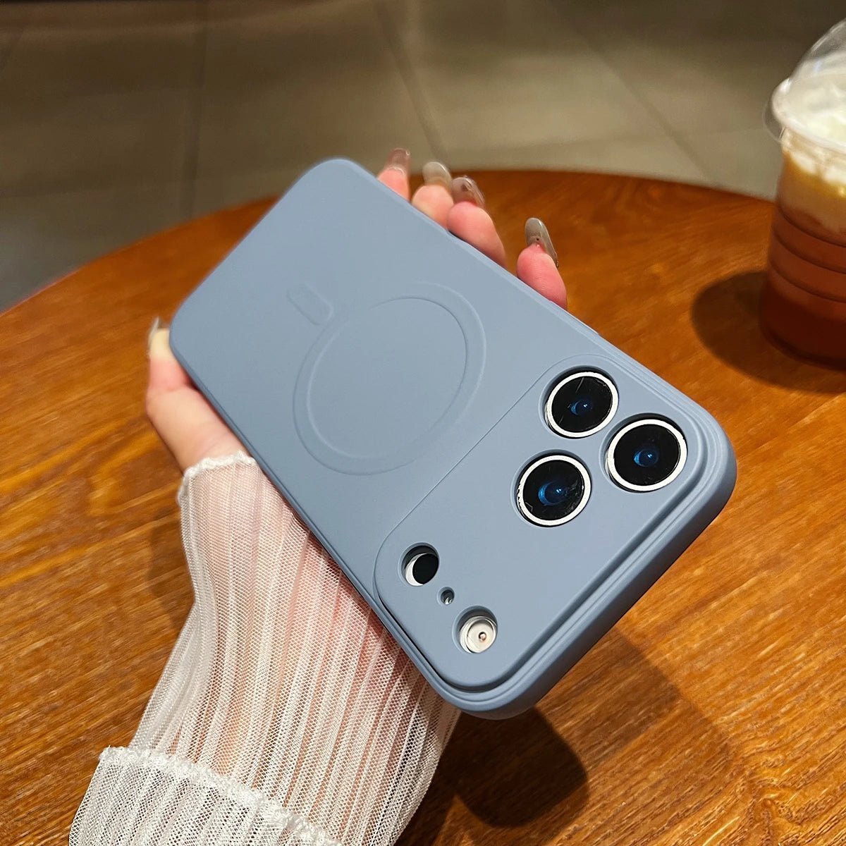 Soft Silicone Magnetic Case for iPhone 17 Series