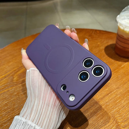Soft Silicone Magnetic Case for iPhone 17 Series