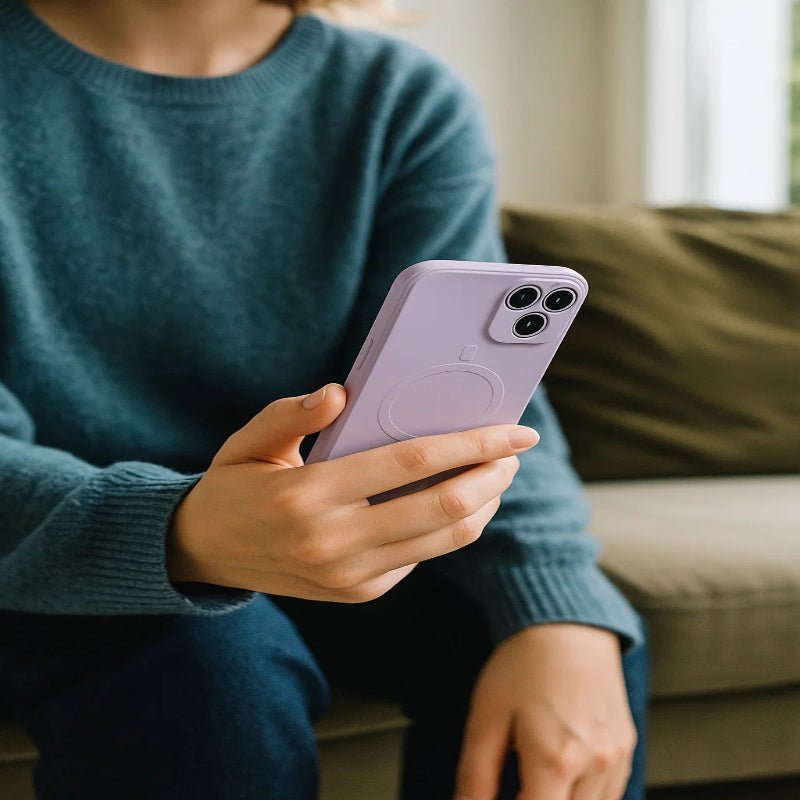 Soft Silicone Magnetic Case for iPhone 17 Series