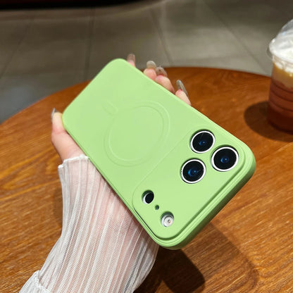 Soft Silicone Magnetic Case for iPhone 17 Series