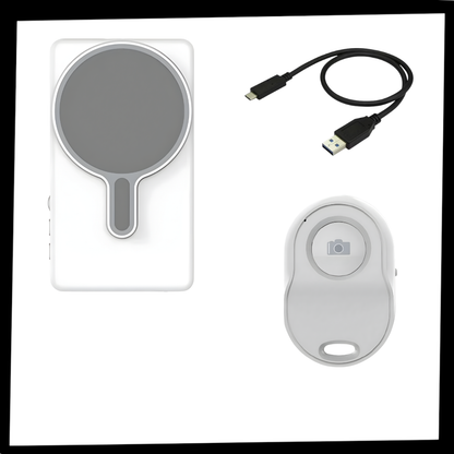 Wireless Magnetic Selfie Display for Effortless Filming