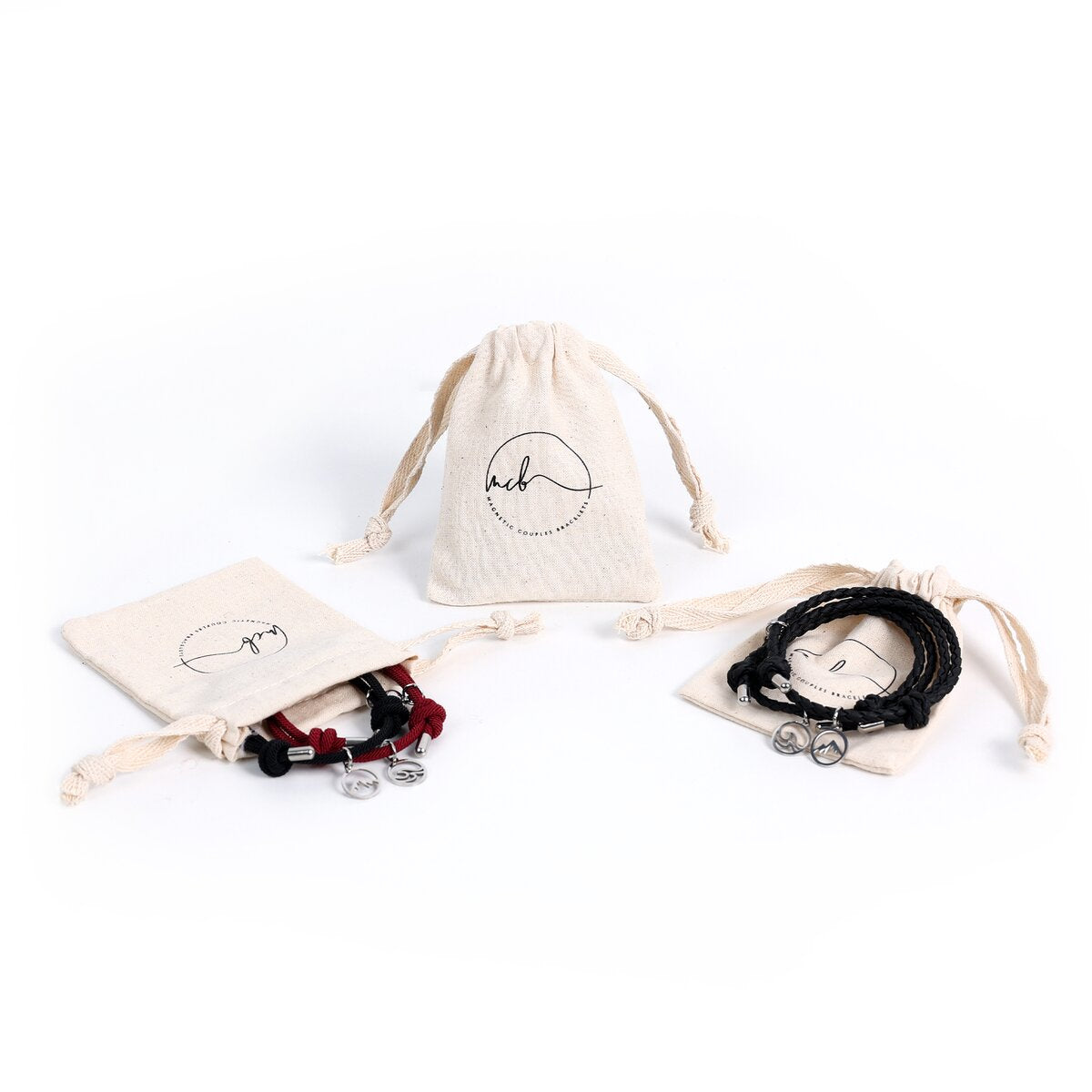 Magnetic Bracelet for Couples - Amore Design