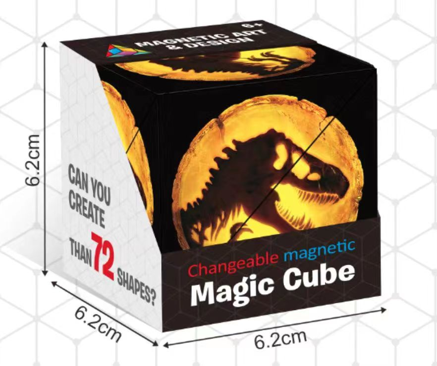 Creative 3D Shape Cube Puzzle – Fun Folding Game for Kids and Adults