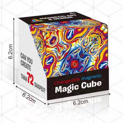 Creative 3D Shape Cube Puzzle – Fun Folding Game for Kids and Adults