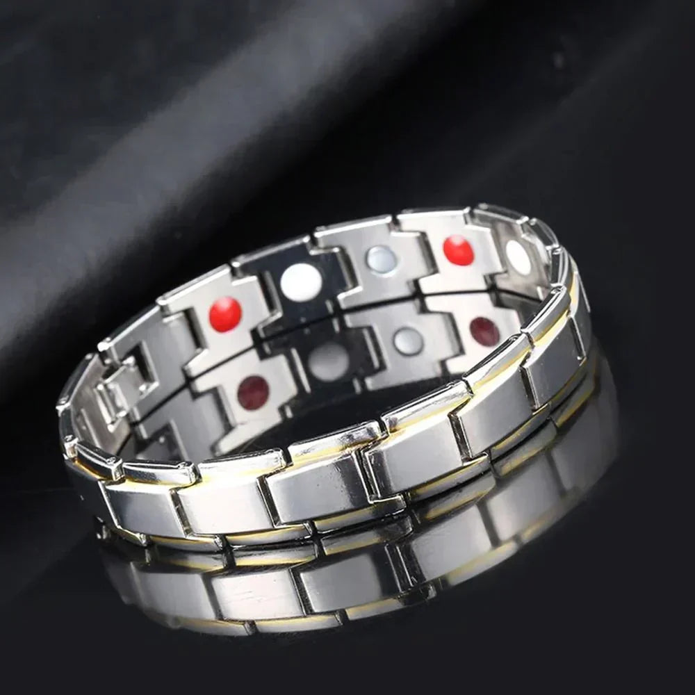 Adjustable Magnetic Bracelet for Men and Women - Stylish and Comfortable