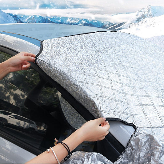Magnetic Car Cover for Winter Protection Against Snow and Frost