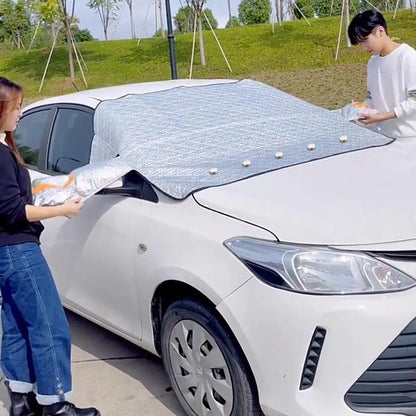Magnetic Car Cover for Winter Protection Against Snow and Frost