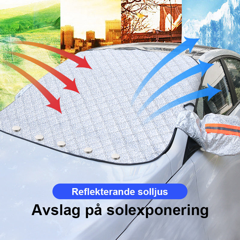 Magnetic Car Cover for Winter Protection Against Snow and Frost