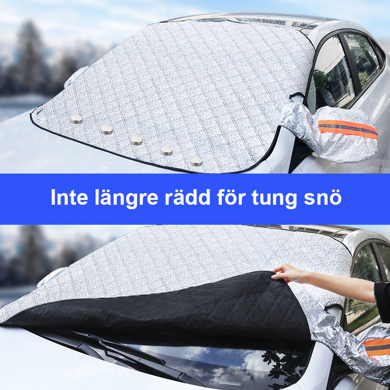 Magnetic Car Cover for Winter Protection Against Snow and Frost