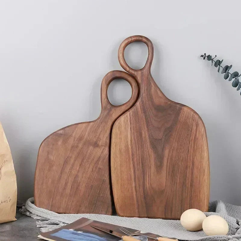 Double-Sided Walnut Cutting Board – Elegant Kitchen Essential