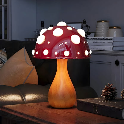 LED Wall Light featuring Amanita Mushroom Design