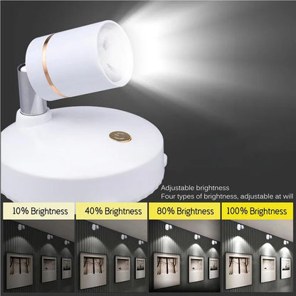 Wireless LED Spotlight for Indoor and Outdoor Use