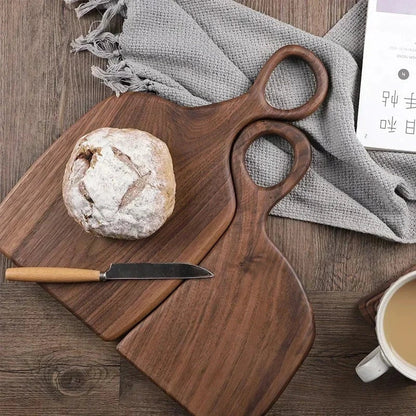 Double-Sided Walnut Cutting Board – Elegant Kitchen Essential