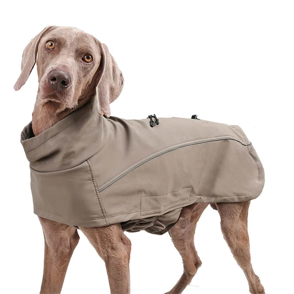 Waterproof Reflective Dog Jacket for All Weather Adventures