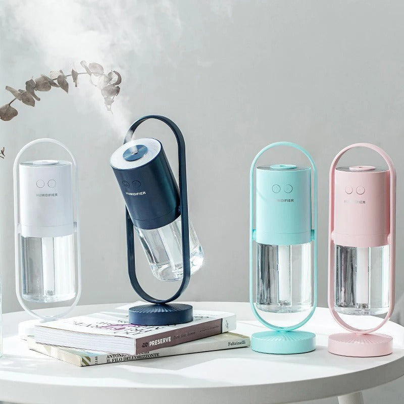 Modern 360° LED Night Light with USB Charging Feature
