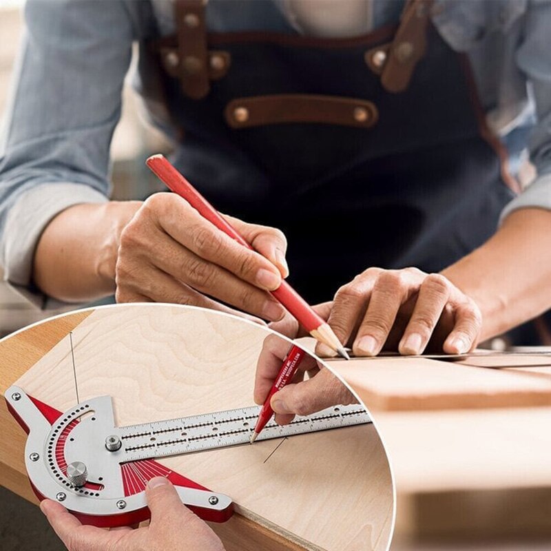 Versatile Angle Measuring Tool for Woodworking Projects