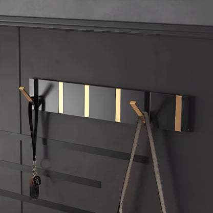 Foldable Wall Hook in Stainless Steel | Adhesive Towel & Coat Hook | Space-Saving Design for Bathroom, Kitchen & Hallway