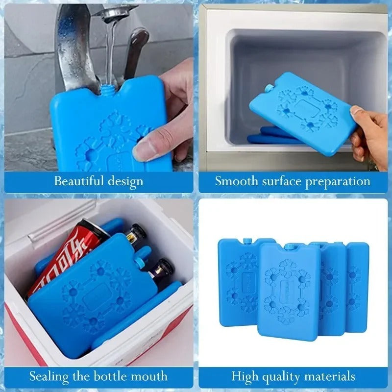Long-lasting Reusable Ice Packs for Keeping Air Cool and Fresh