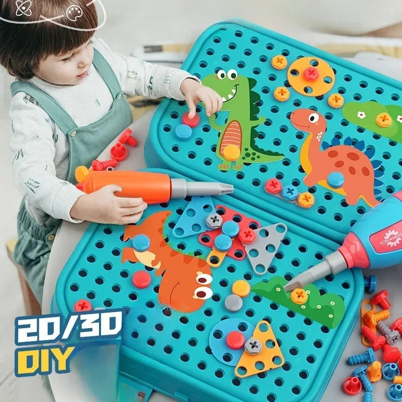 Creative Building Set for Kids - Dino Construction Toy