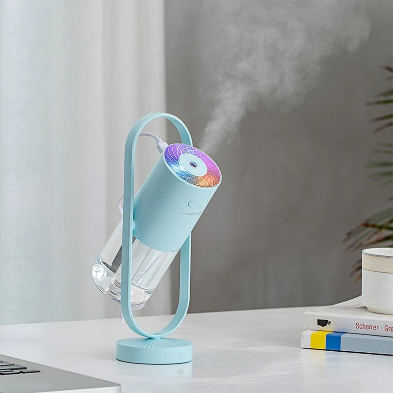 Modern 360° LED Night Light with USB Charging Feature