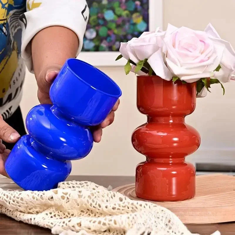 Elegant Glass Vase for Flower Arrangements - Classic Oren Style