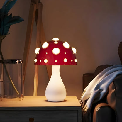 LED Wall Light featuring Amanita Mushroom Design
