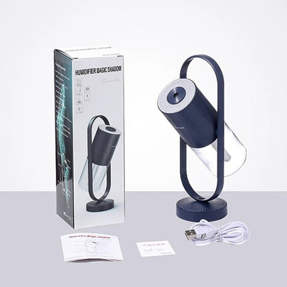 Modern 360° LED Night Light with USB Charging Feature