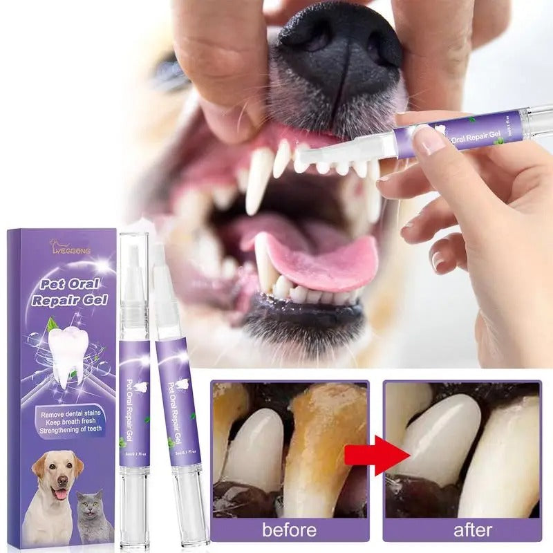 Pet Dental Care Pen for Dogs and Cats - Easy to Use