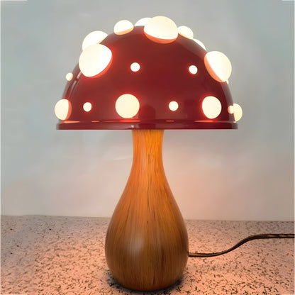 LED Wall Light featuring Amanita Mushroom Design