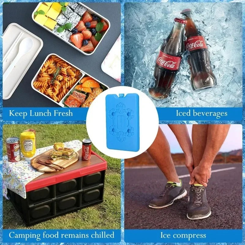 Long-lasting Reusable Ice Packs for Keeping Air Cool and Fresh