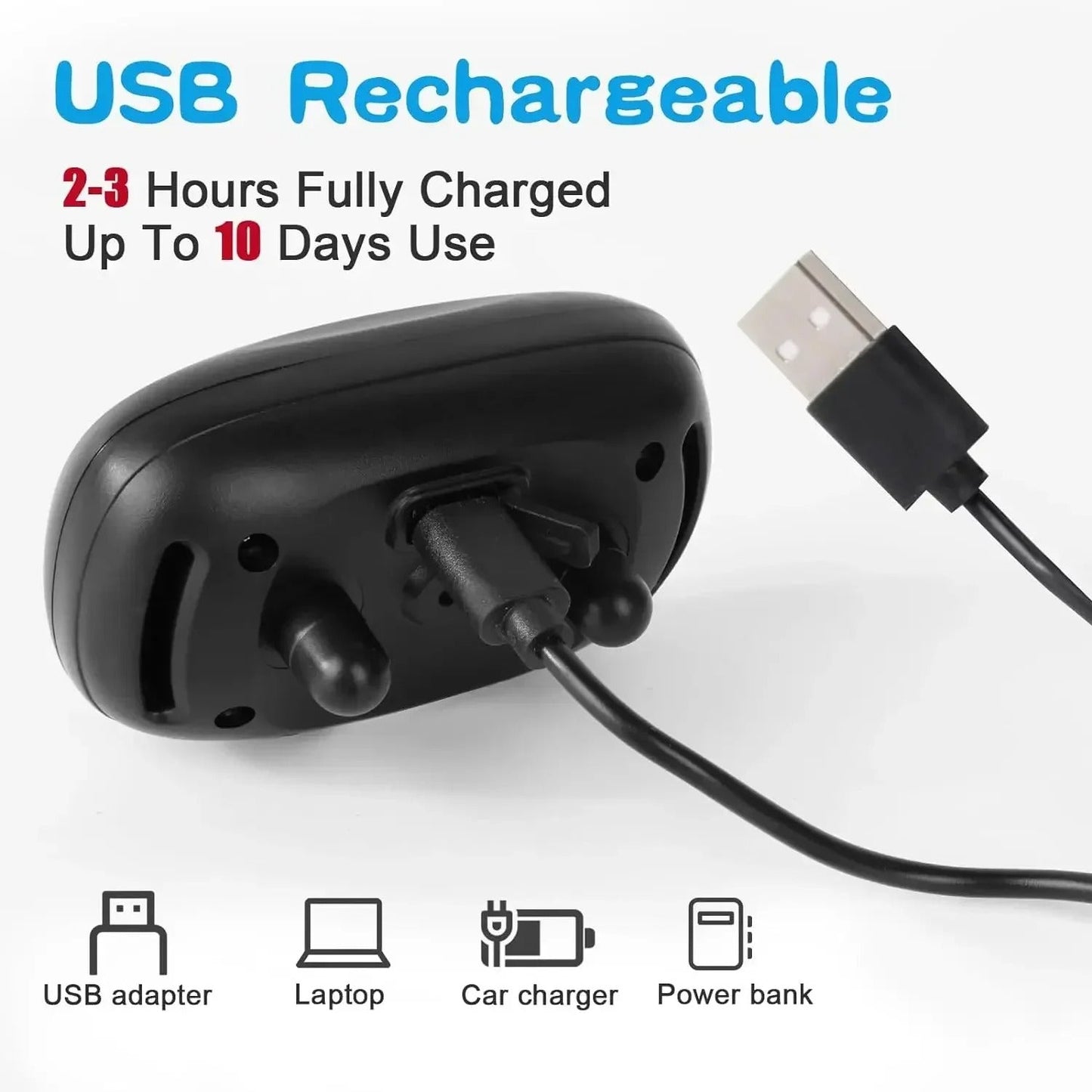 USB Rechargeable Bark Control Device