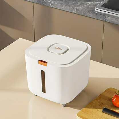 Airtight Storage Container with Measuring Cup for Rice and Grains (5 or 10 kg)