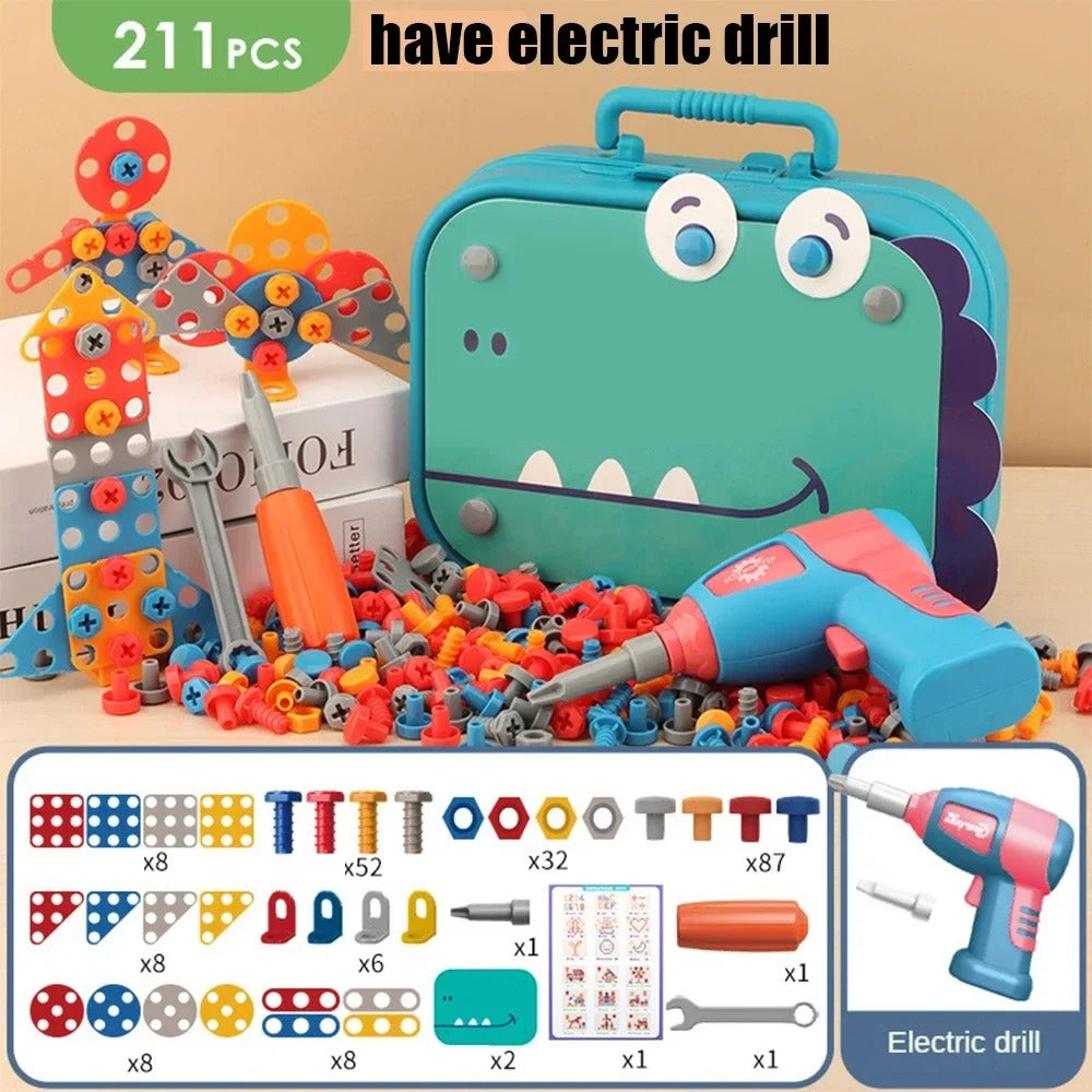 Creative Building Set for Kids - Dino Construction Toy