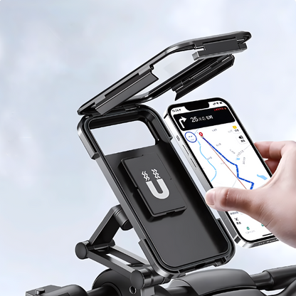 Waterproof Phone Holder for Bikes – 360° Rotatable, Rainproof