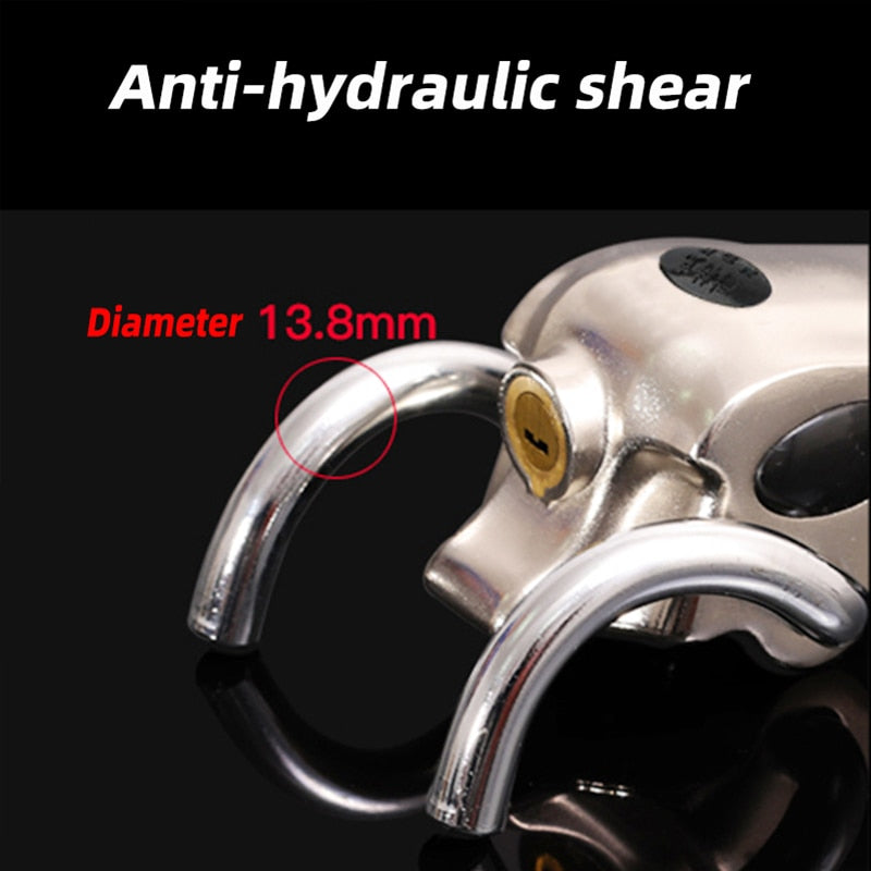 Foldable Steering Wheel Lock with Alarm – Effective Vehicle Security Tool