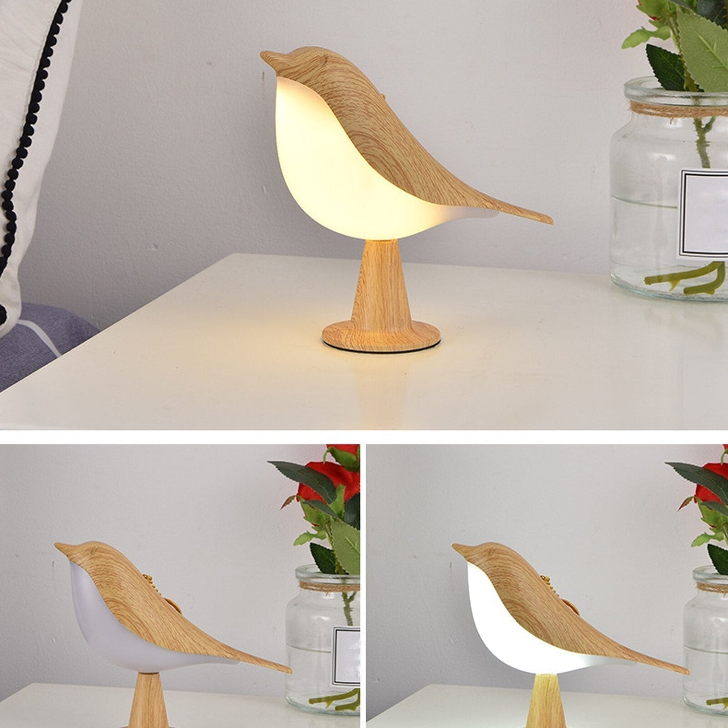 Charming Featherlight Rechargeable Table Lamp