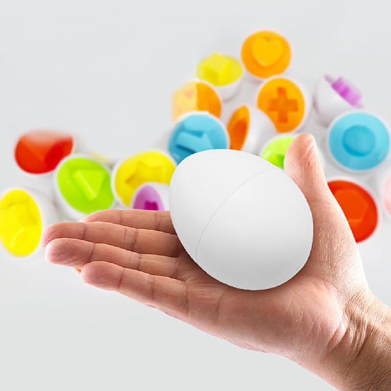 Creative Egg Puzzle Set for Children - Engaging Egg-Shaped Game