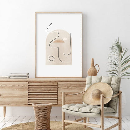 Serene Bohemian Rainbow Canvas Art for Modern Spaces