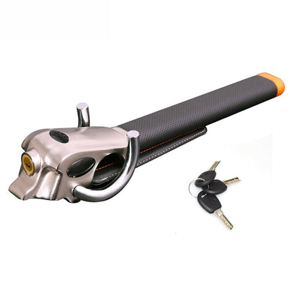 Foldable Steering Wheel Lock with Alarm – Effective Vehicle Security Tool
