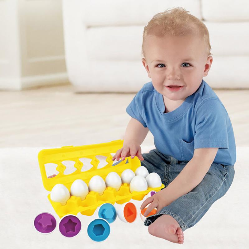 Creative Egg Puzzle Set for Children - Engaging Egg-Shaped Game