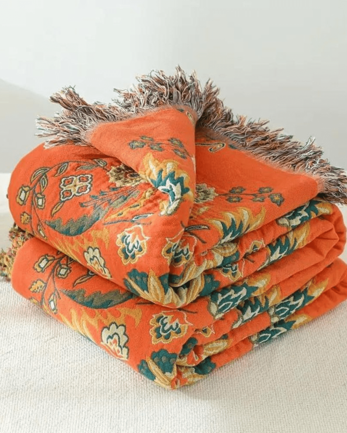 Reversible Cotton Gauze Blanket Duo – Soft and Luxurious