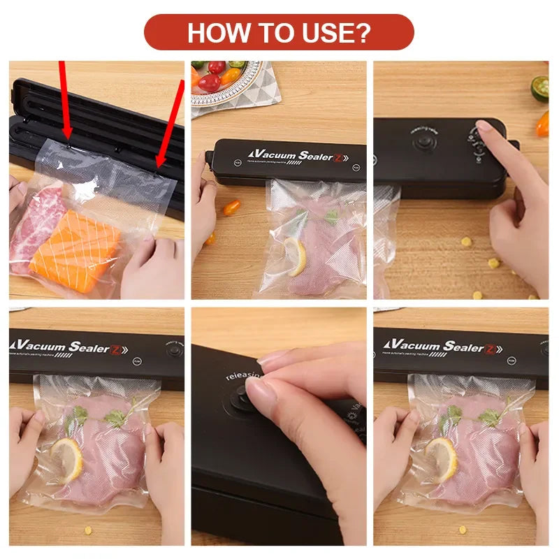 Electric Vacuum Sealer for Food Preservation