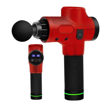 Deep Relief Handheld Massage Device with Customizable Heads
