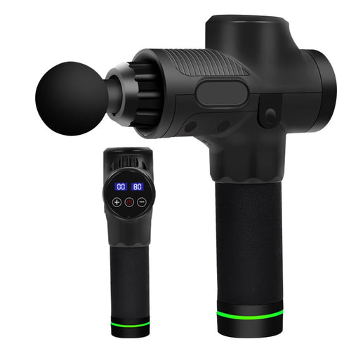 Deep Relief Handheld Massage Device with Customizable Heads