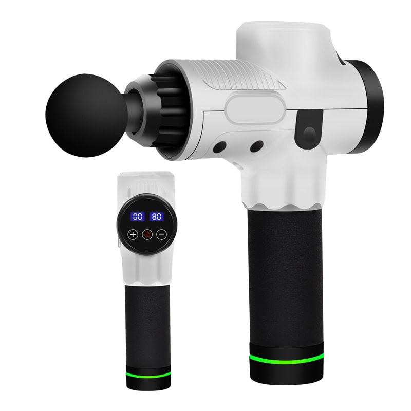 Deep Relief Handheld Massage Device with Customizable Heads