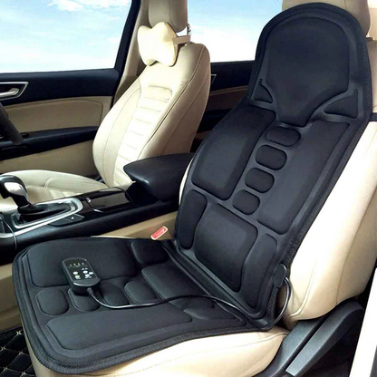 TheraCushion: Heated Massage Seat Pad for Total Comfort