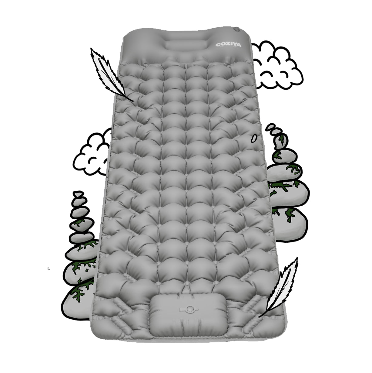 Self-Inflating Sleeping Mat for Outdoor Adventures
